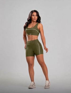Conjunto extremo com short bolso